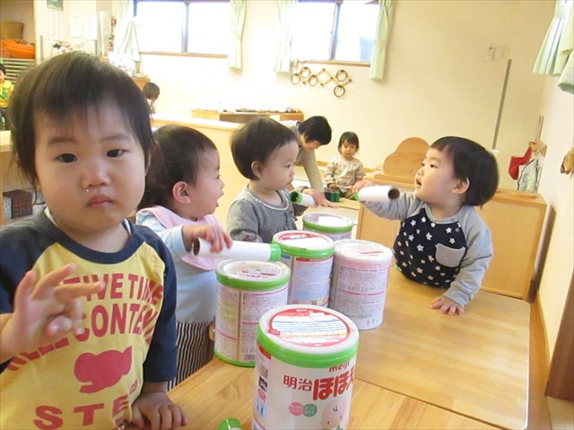 朝からにぎやか！！