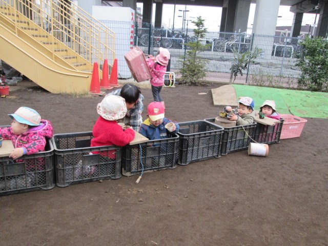 どこまでいくのかな？