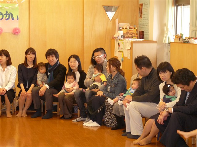 2016年度入園進級を祝う会