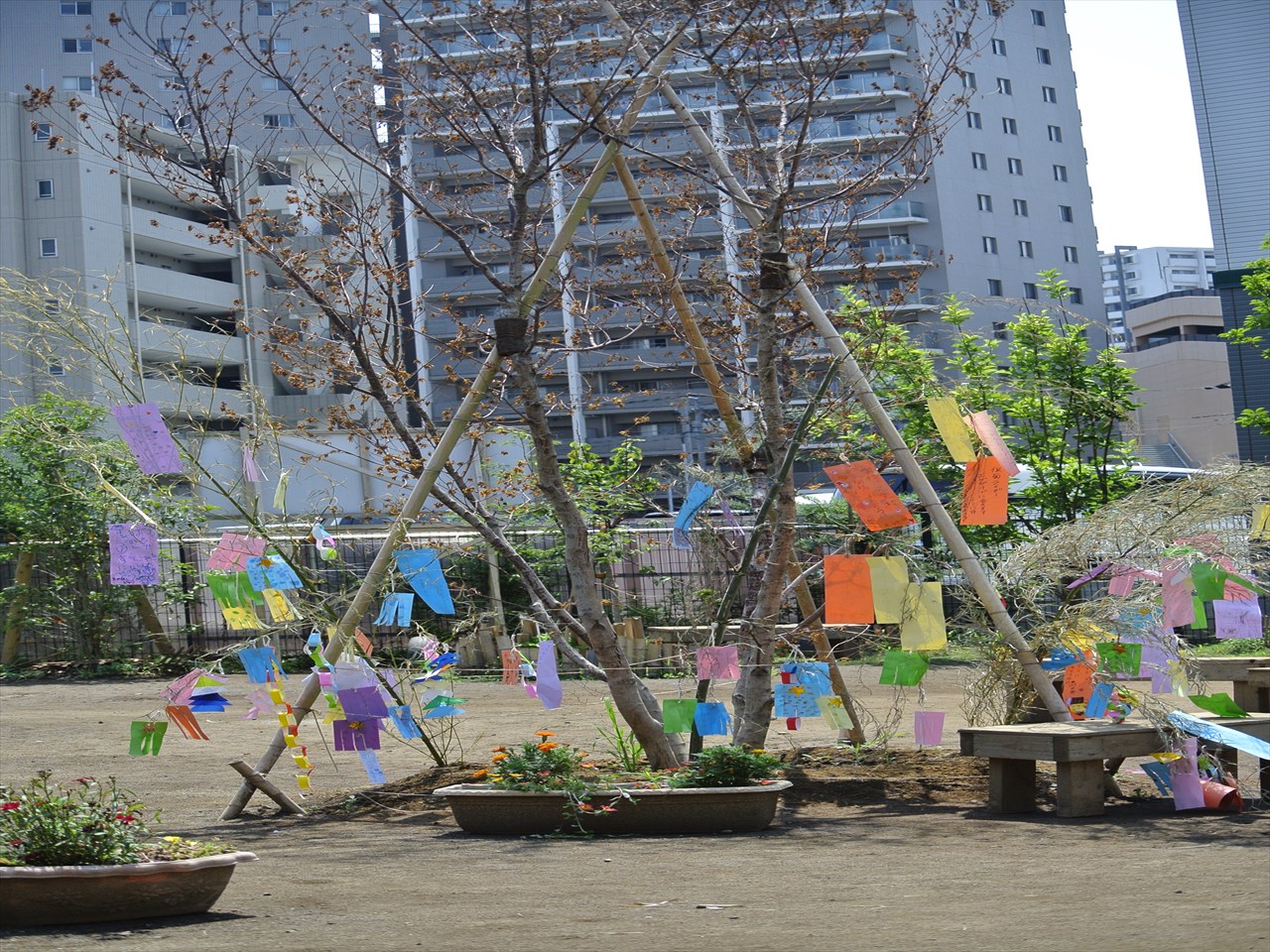 七夕・流しソーメン