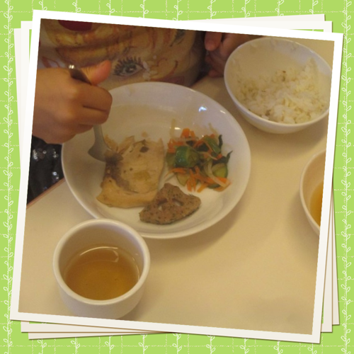 今日の給食は・・・