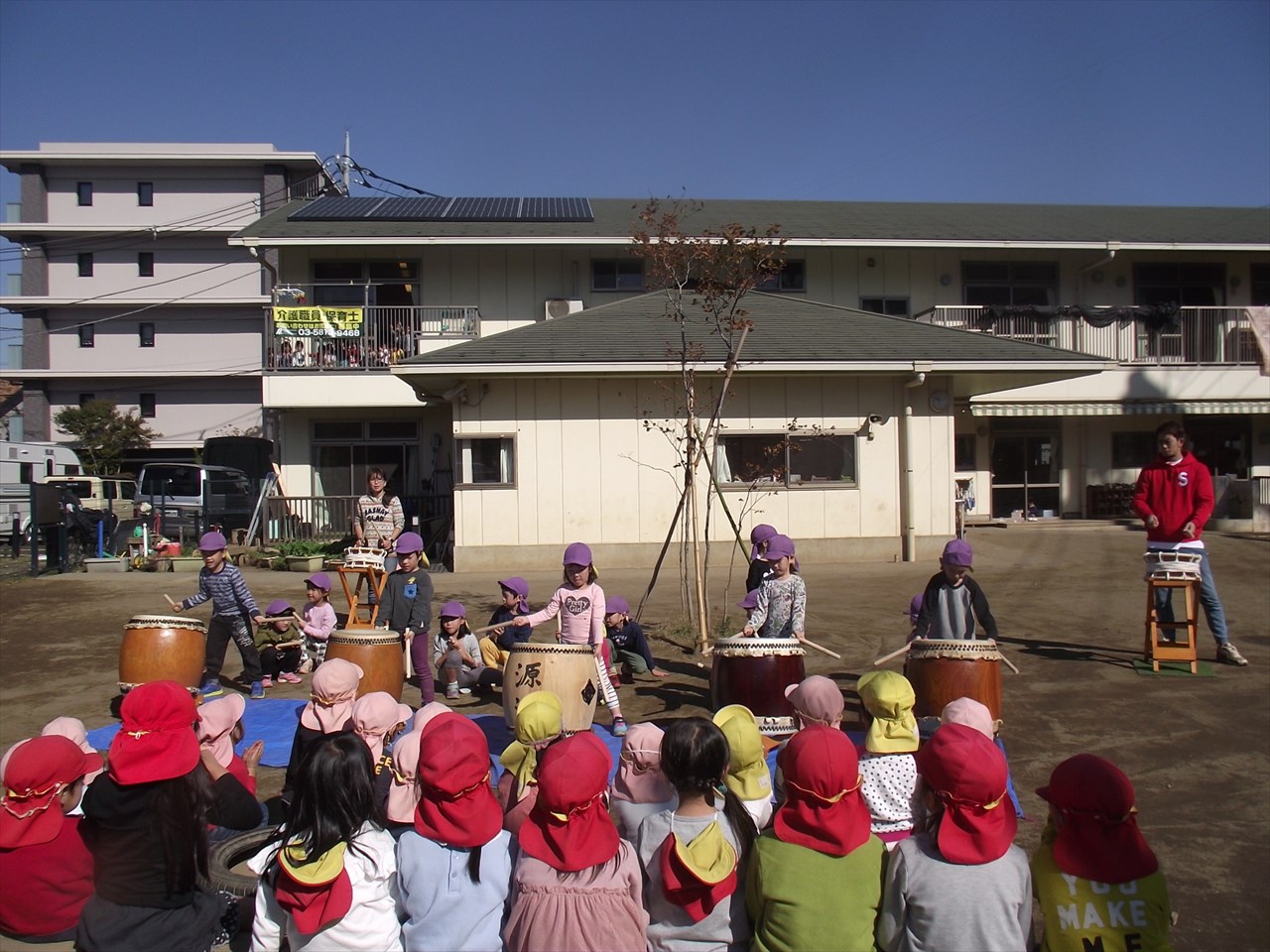 ぶどう組　太鼓